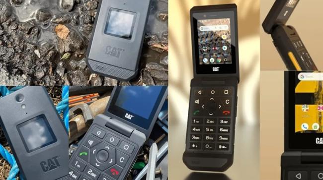 Odolný tlačítkový telefon Cat