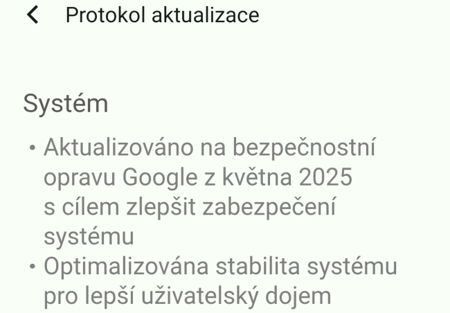 Aktualizace