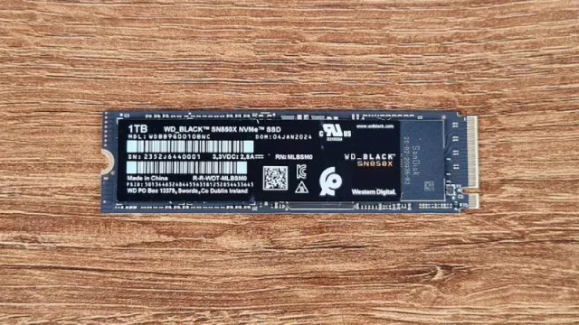 Western Digital WD_BLACK SN850X 1TB