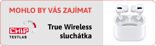 True Wireless sluchátka