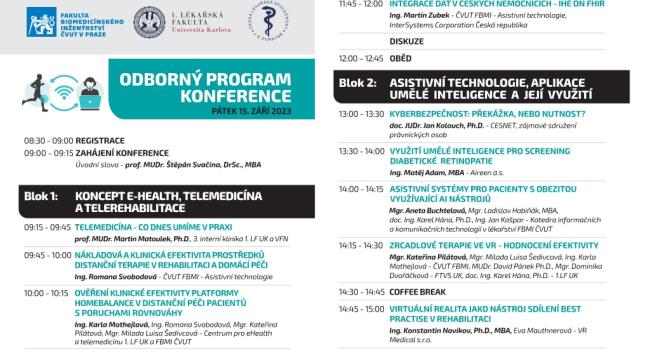 Program konference