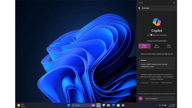 Windows 11 s funkcí Windows Copilot