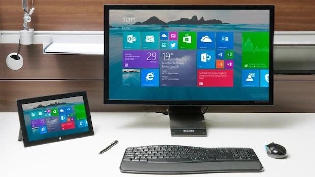 PC s Windows 8.1 spolu s tabletem