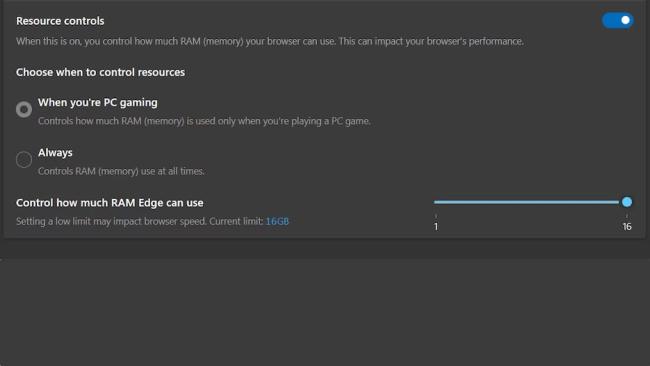 Nová funkce v Microsoft Edge pro limitaci využívání paměti RAM