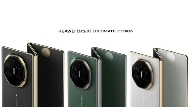 Barevná provedení smartphonu Huawei Mate XT