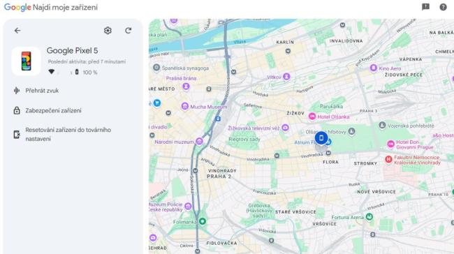 Google: Najdi moje zařízení