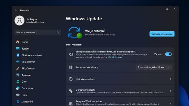 Služba Windows Update