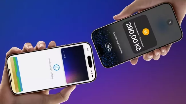 Placení z iPhonu na iPhone