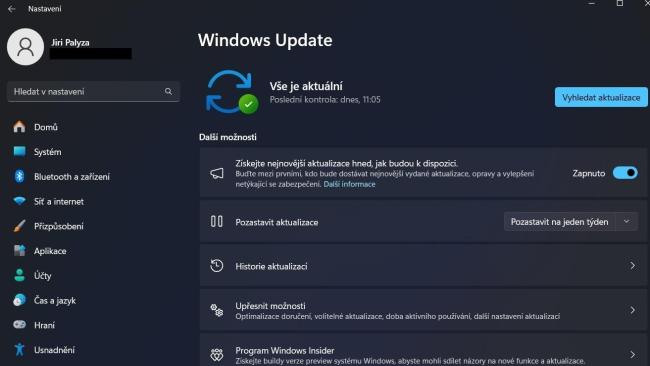 Služba Windows Update