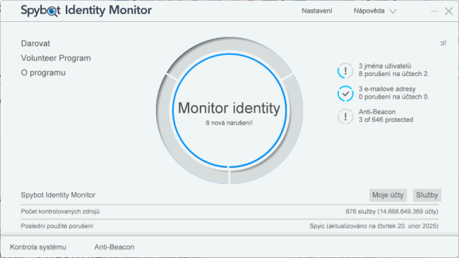 Spybot Identity Monitor