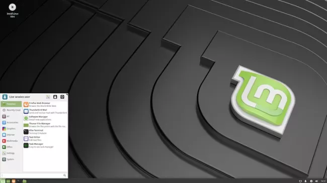 Desktop Linuxu Mint