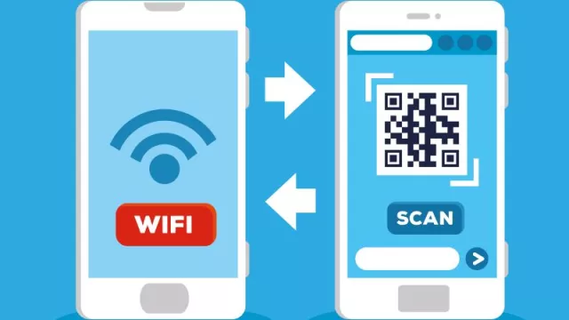 Wi-Fi heslo QR