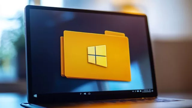 Symbol adresáře na displeji laptopu