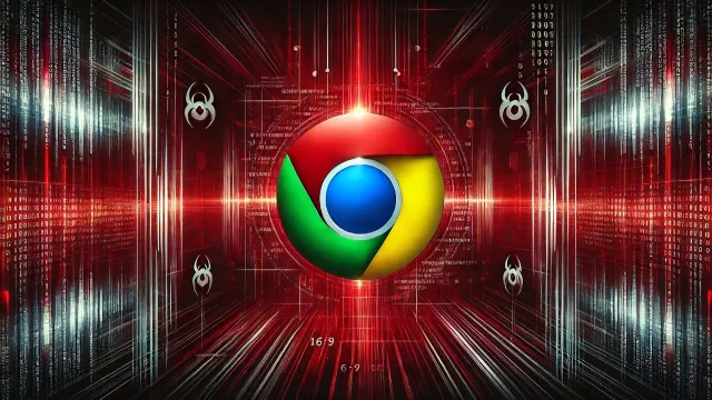 Logo Chrome s bezpečnostní tématikou