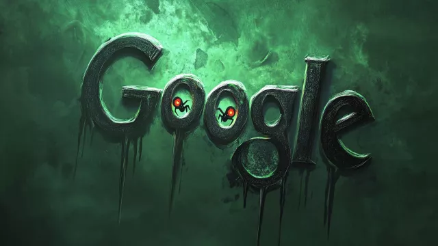 Logo Google vypadá otráveně