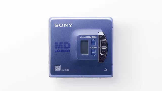 Sony minidisk