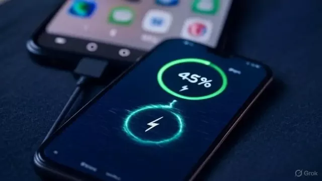 Nabíjení androidového mobilu